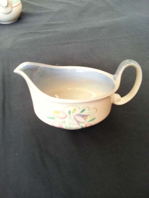 susie cooper burslem jug blue floral