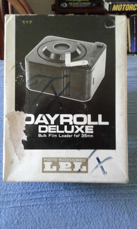 35mm bulk film loader in original box - dayroll deluxe 1975?