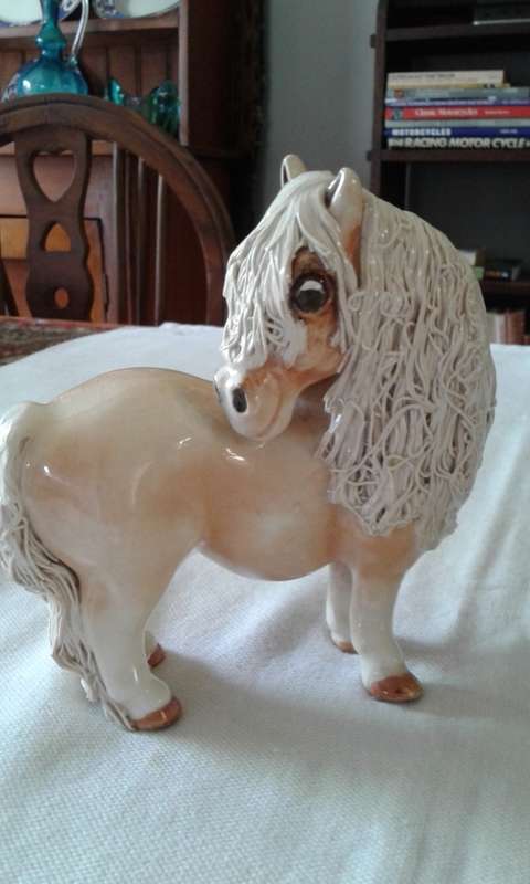 vintage cheval pony horse spaghetti