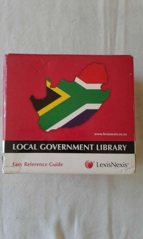South african local government Lexis Nexis  - 11 books 2010