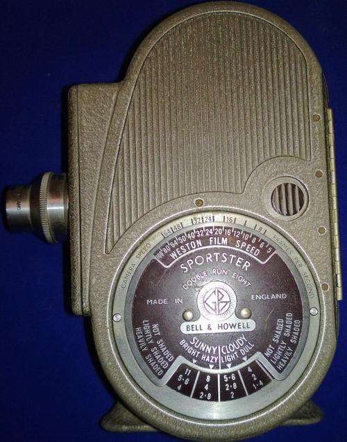 Bell and Howell-Gaumont Model 605 Sportster Cine Camera