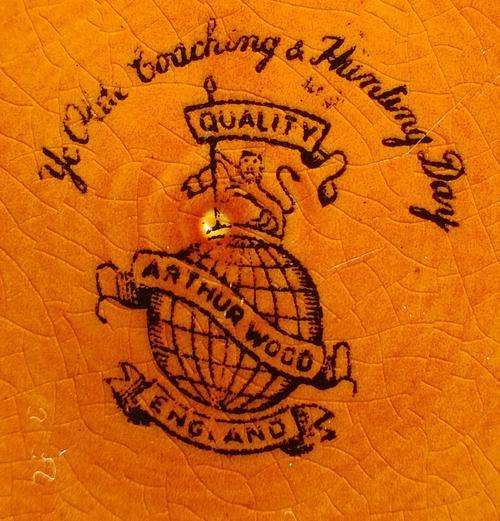 Vintage Arthur Wood England Ye Olde Coaching & Hunting Days Beer Mug
