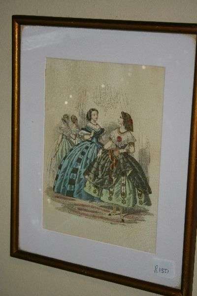 Framed Fashion Print
