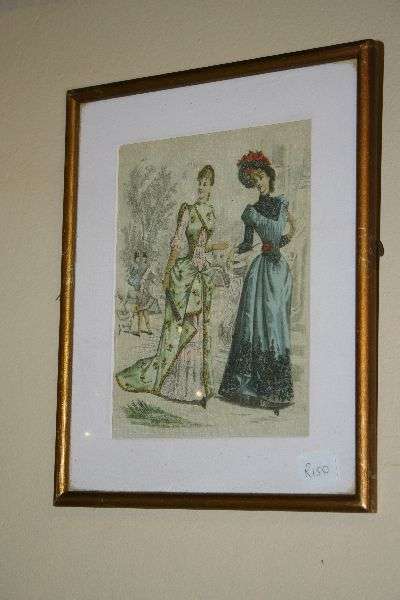 Framed Fashion Print