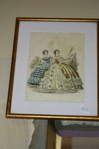 Framed Fashion Print
