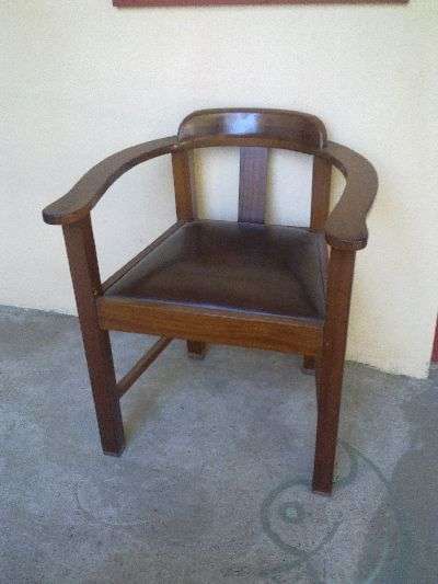 Teak Office Chair