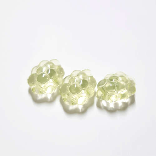 GRAPE Glass Beads ***LEMON YELLOW*** (sold separately)