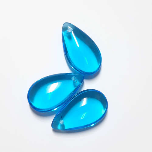 TEARDROP Glass Beads ***CLEAR*** (sold separately)