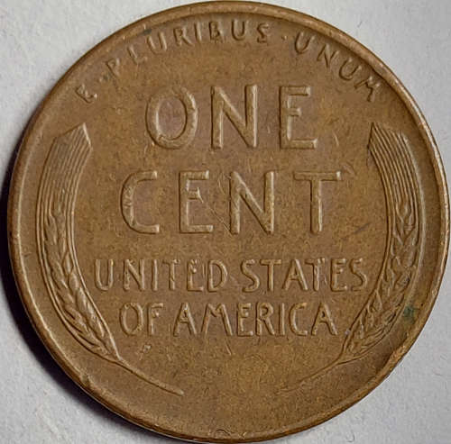 7 x (1909-1958) US One Cent (Cu 0.950)