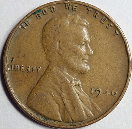 7 x (1909-1958) US One Cent (Cu 0.950)