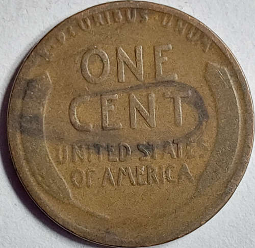 7 x (1909-1958) US One Cent (Cu 0.950)
