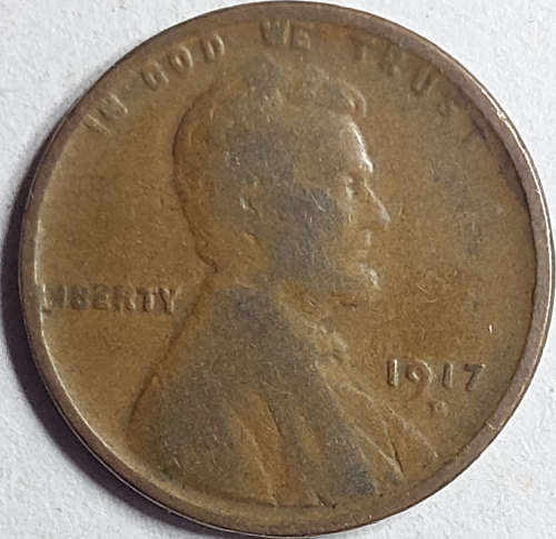 7 x (1909-1958) US One Cent (Cu 0.950)