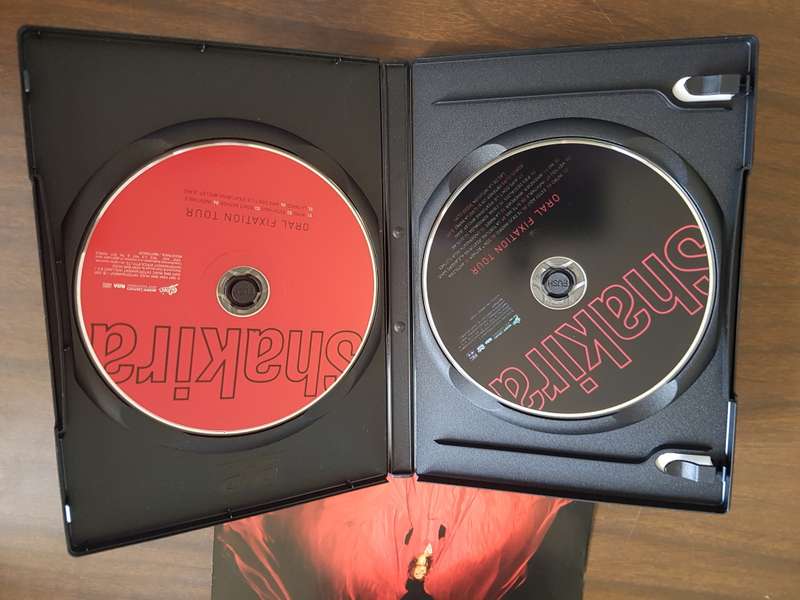 Shakira & Coldplay DVD`s