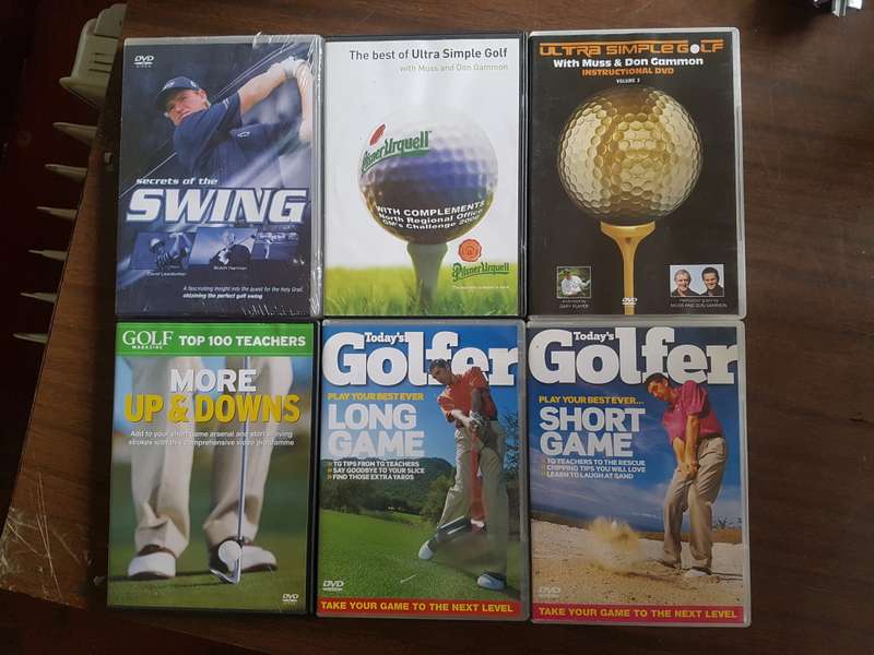 Improve your golf with this 6 DVD collection