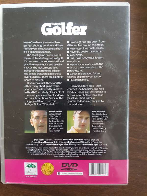 Improve your golf with this 6 DVD collection