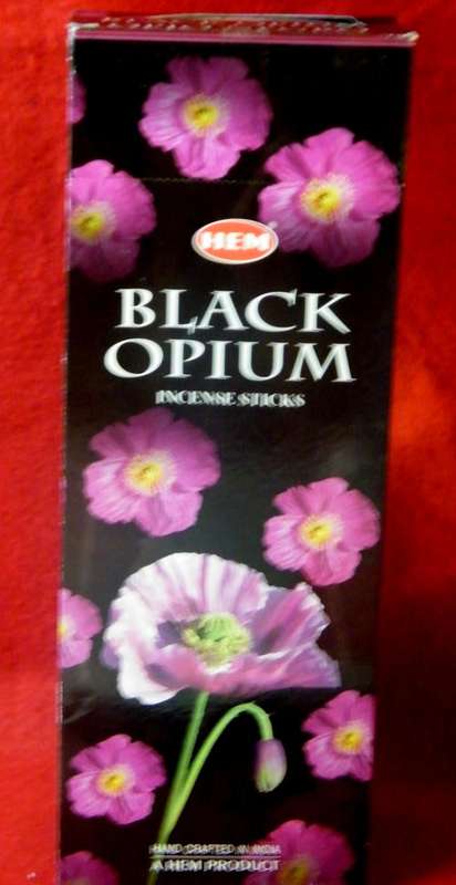 HEM Black Opium incense sticks
