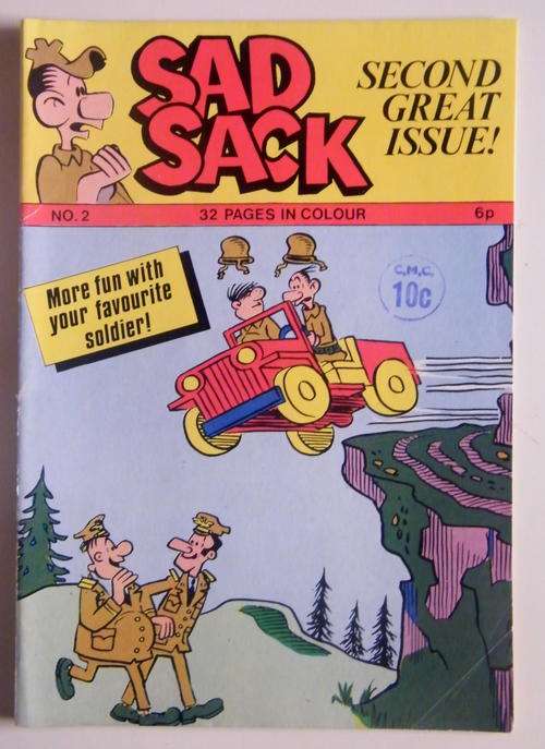 VINTAGE SAD SACK'S COMIC BOOK- ISSUE NO.2 1973