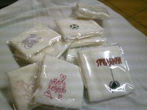 Baby bath cloth ( Put your baby's name on it )