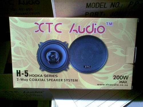 XTC AUDIO 5 " 200W SPEAKERS BRAND NEW