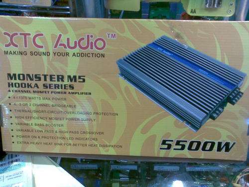5000W MONO BLOCK XTC AUDIO AMP BRAND NEW
