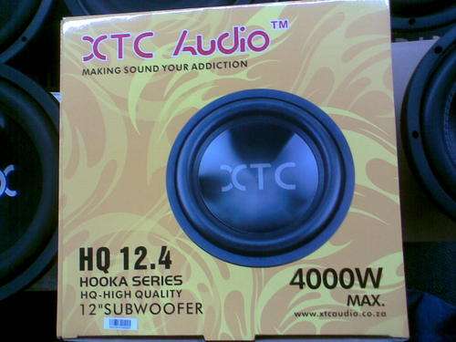 BRAND NEW XTC AUDIO 12" 4000W DVC