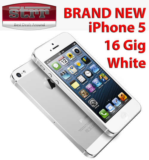 i-phone 5 brand new sealed - black