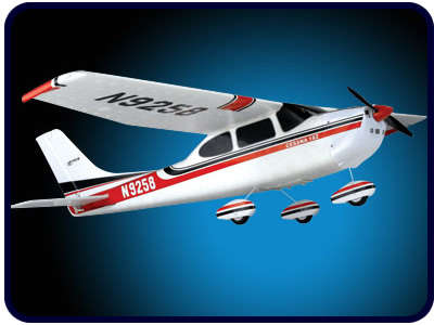 Cessna182(4CH) (selection of 35mhz frequencies)