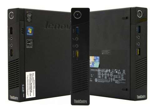Lenono i7, USFF, 1 TB, 8GB, WINDOWS 10, MS OFFICE, BLACK EDITION, 9.5 / 10 CONDITION