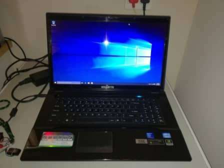 BORN TO GAME, GIGABYTE Q1732 i7, 8GB RAM, NVIDIA 2GB, 750GB, MASSIVE 17.3'' SCREEN, MONSTER MACHINE