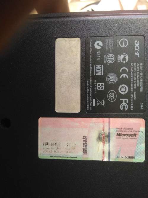 ACER ASPIRE 5732Z