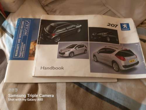 2009 PEUGEOT 207 1.6hdi, Fuel Saver, Service Books, Manuals, Virgin Engine, parts receipts