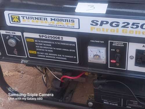 TURNER MORRIS FIRMAN SPG-2500e2 GENERATOR