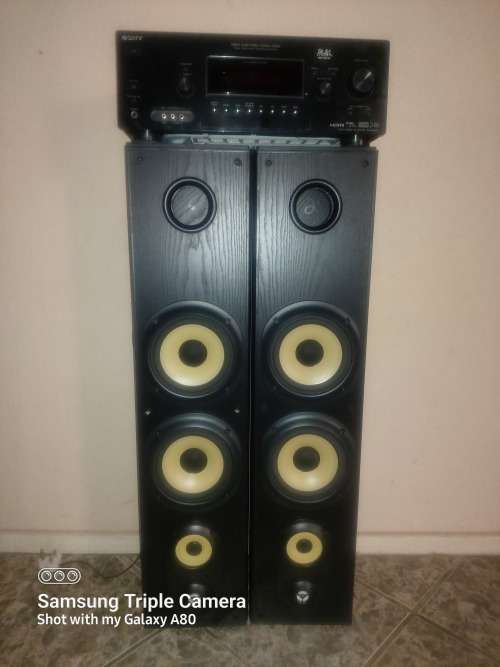 Monster Sony Str Km5000, Sony SS-MF650H, crystal clear sound