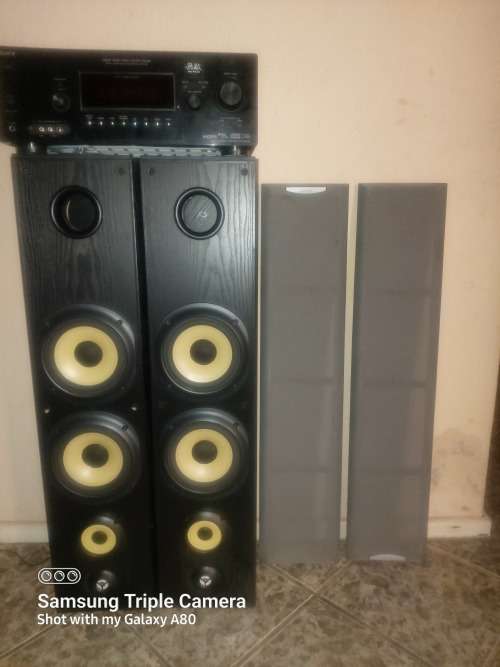 Monster Sony Str Km5000, Sony SS-MF650H, crystal clear sound
