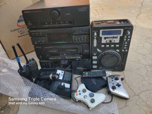 End of year stock clearance, Pioneer Z-A25M HIFI, GEMINI CFX-20, XBOX ,  2 X MXQ Pro, Motorola