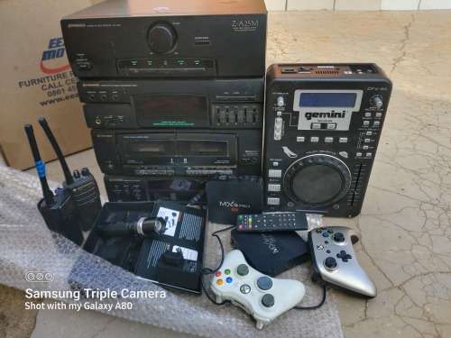 End of year stock clearance, Pioneer Z-A25M HIFI, GEMINI CFX-20, XBOX ,  2 X MXQ Pro, Motorola