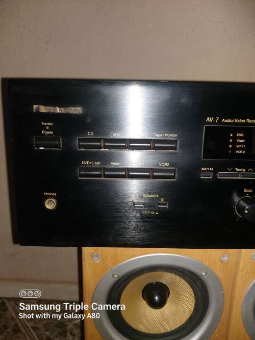 Mighty Nakamichi AV-7 Amp. Prestine condition. Collector's item, must have to all good music lovers.