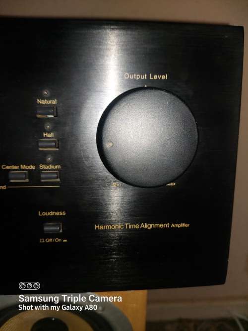 Mighty Nakamichi AV-7 Amp. Prestine condition. Collector's item, must have to all good music lovers.