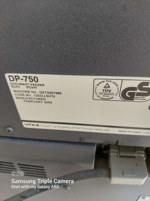 HEAVY DUTY UTAX CDC 1740 Colour Printer Minute, 50 000 prints per month, toners almost full