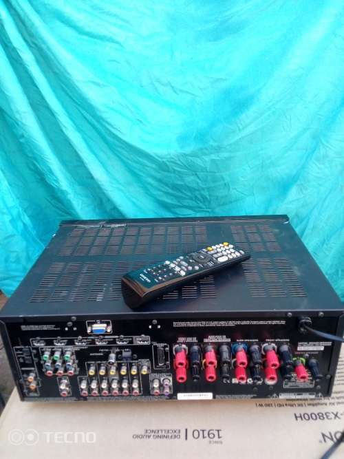 Monster ONKYO TX-SR608 7.2 Channel, with remote in excellent condition.,,