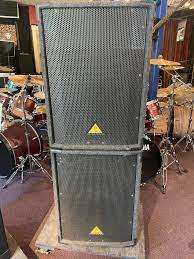 Money Maker Set of 2 BEHRINGER EUROLIVE B1520 PA speakers