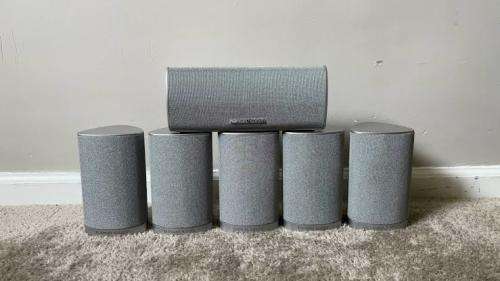 Top Notch Harman / Kardon`s HKTS 8 home-cinema speaker system