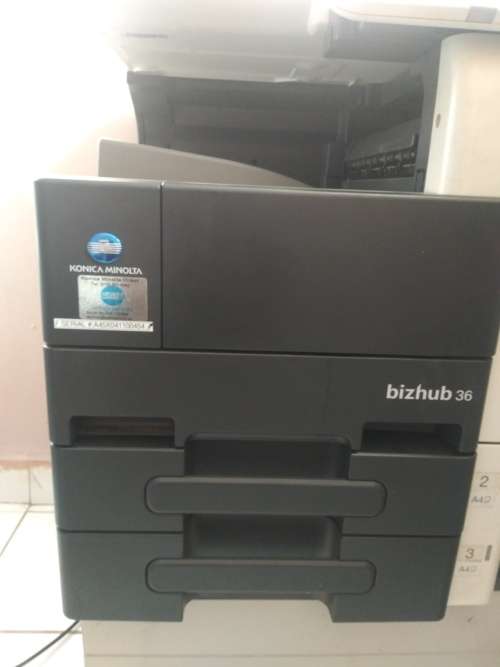 Konica Minolta Bizhub 36 Heavy Duty printer, up to 40 PPM, 150000 PPM, fully loaded with cartridge