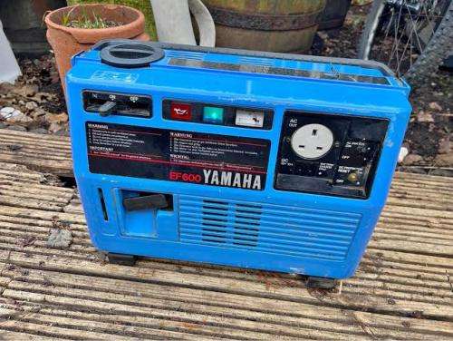 Yamaha EF600 inveter Generator as in the pictures