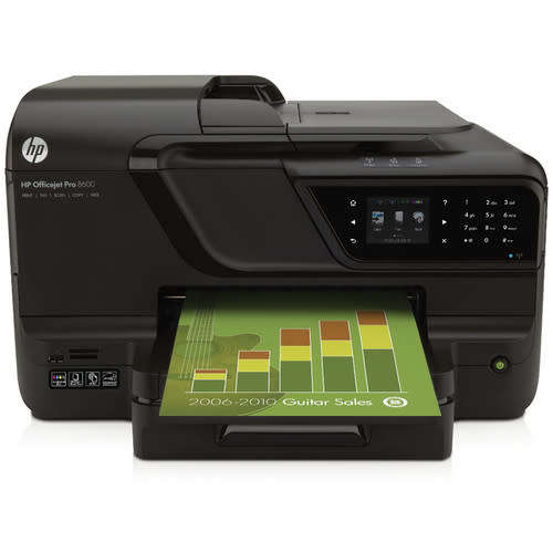 HP OFFICEJET PRO 8600, Print, Fax, Scan, Copy, Web, new cartridges,  just plug and use