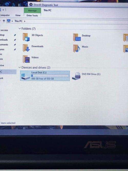Monster ASUS X555U I5 6TH GEN, 2GB Graphic Card, 1TB, 8Gb , windows 10, very clean