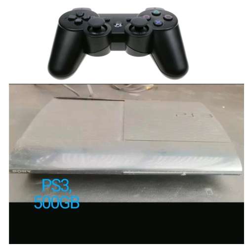 Sony PS3 SUPER SLIM CECH 4304A, with massive 500gb hardrive, in excellent condition Just plug and pl