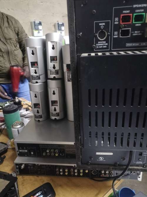 Monster Yamaha AVX-S80 home cinema sound system with remote