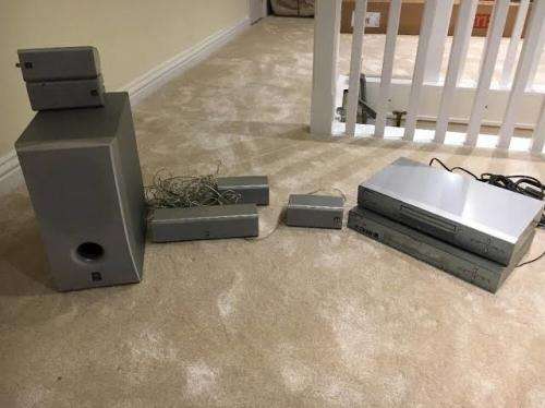 Monster Yamaha AVX-S80 home cinema sound system with remote