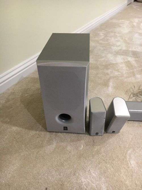 Monster Yamaha AVX-S80 home cinema sound system with remote